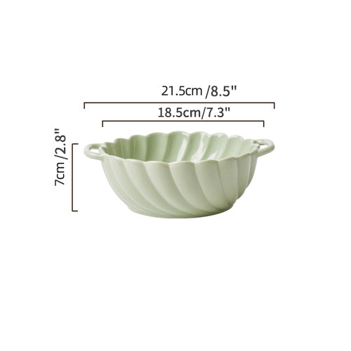 Nordic Style Classy Ceramic Dishes Plates Bowls for Home - PeauleyHome