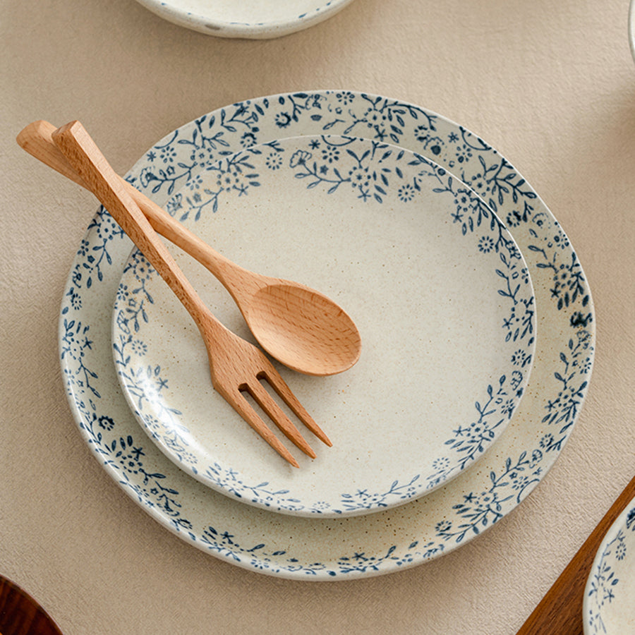 Delicate Chinese Style Ceramic Plates Bowls Cups – PeauleyHome