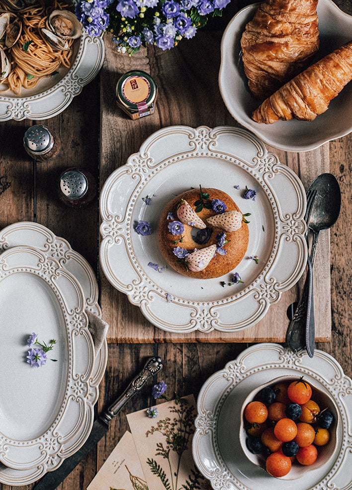 Pretty Vintage Ceramic Plates and Bowls