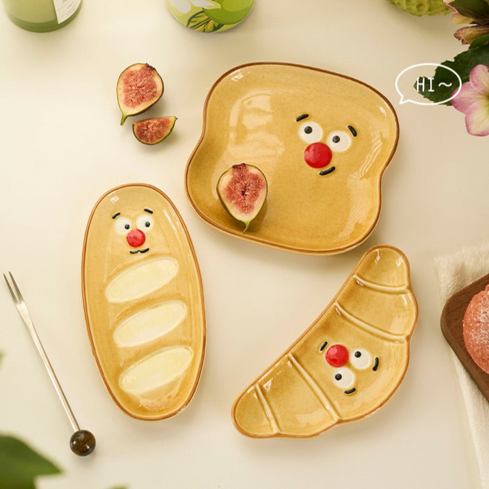 Adorable Ceramic Plate for Barbecue or Hot pot