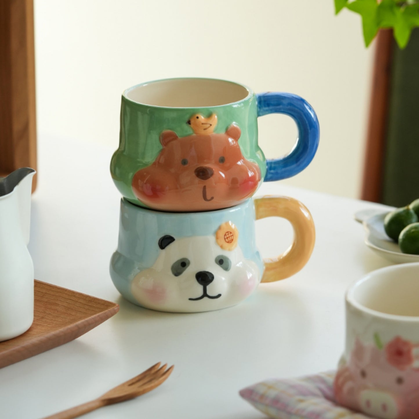 Cartoon Animals Ceramic Cute Coffee Mug