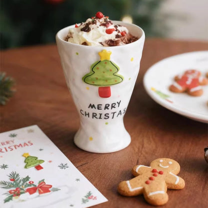 Premium Christmas Plates for Salad and Fruits