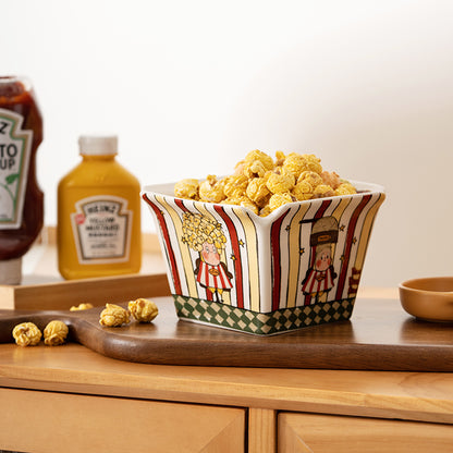 Cute and Delicate High-Temperature Resistant Popcorn Bowl