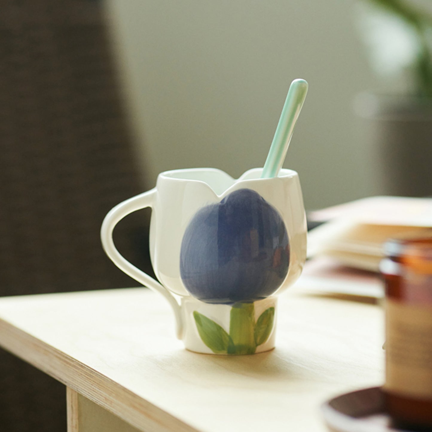 Original Adorable Tulips Ceramics Coffee Mugs