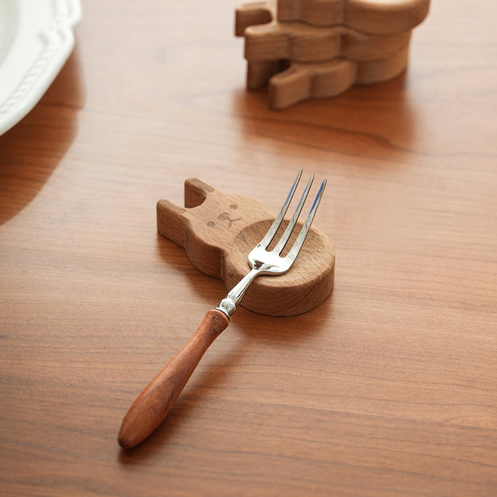 Wooden Tray for Chopsticks or Cutlery