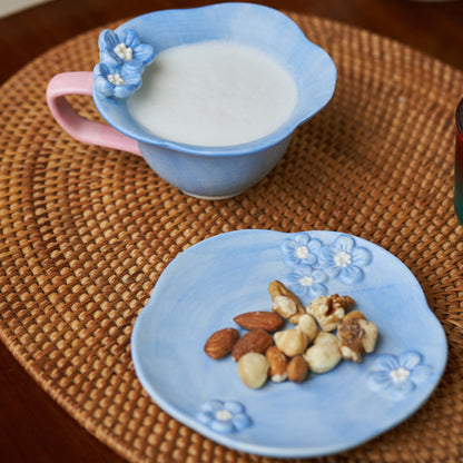 Delicate Pink Ceramic Cup Set