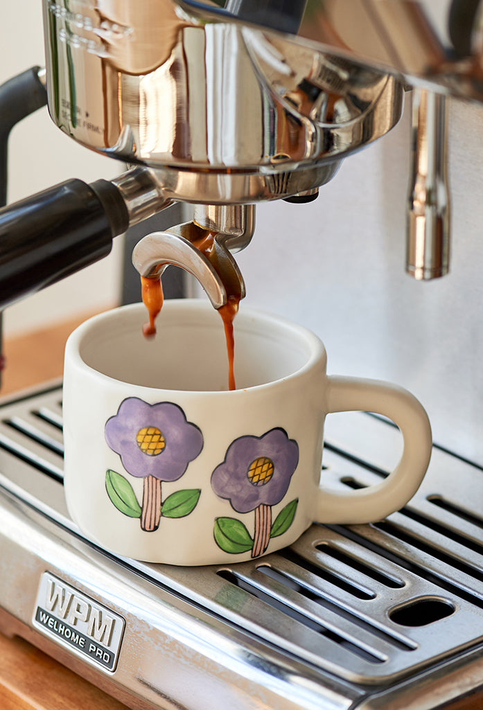 Lovely Hand-painted Coffee Mug for Home Office - PeauleyHome