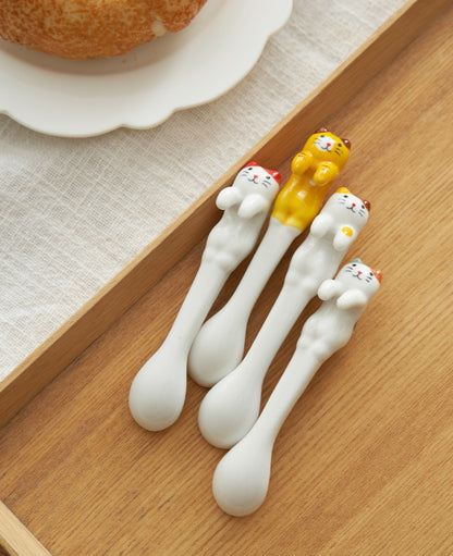 Original Lovely Coffee Kitty Hanging Spoon - PeauleyHome