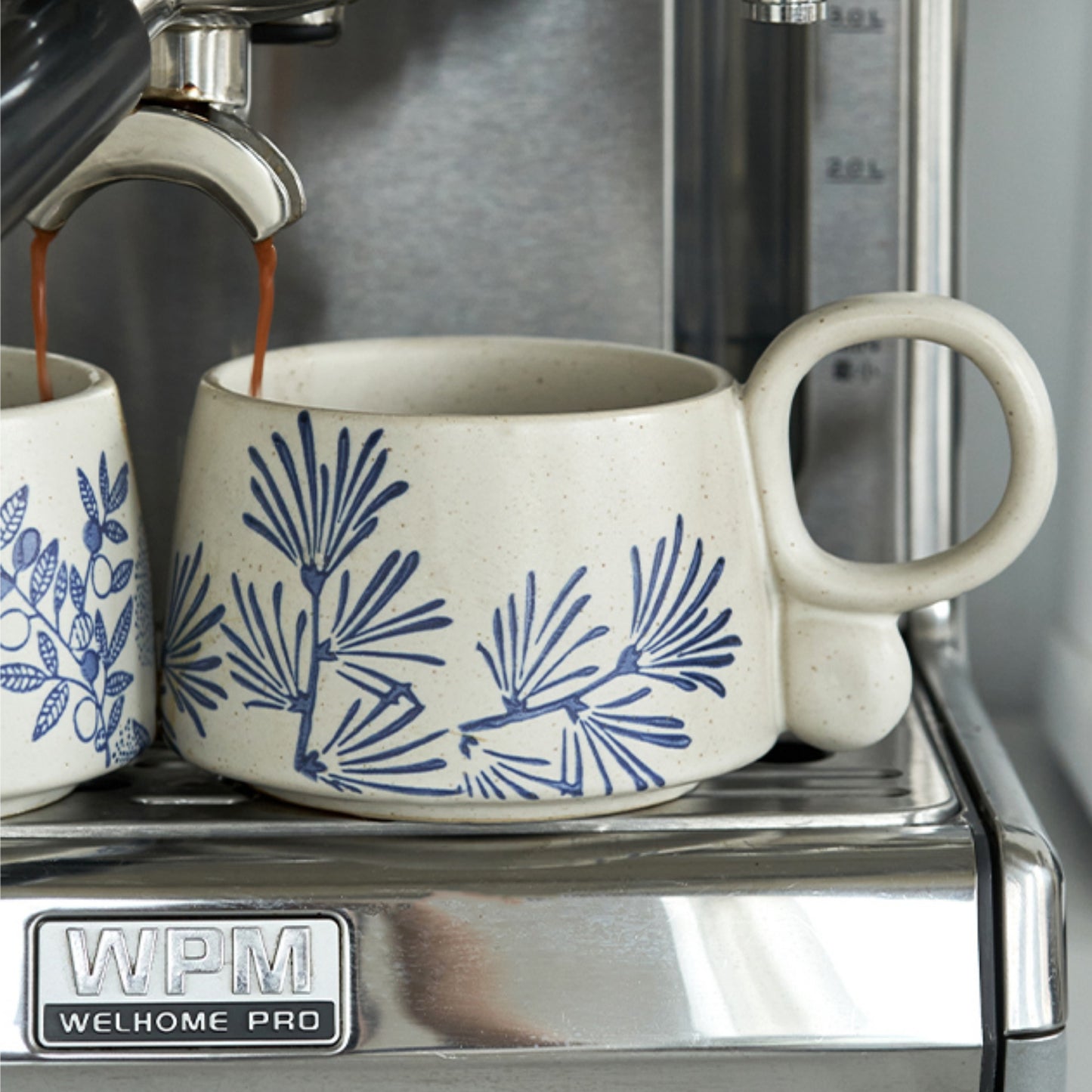 Vintage Ceramic Coffee Mug for Afternoon Tea