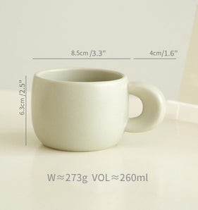 Nordic Simple Ceramic Mug for Home Office - PeauleyHome