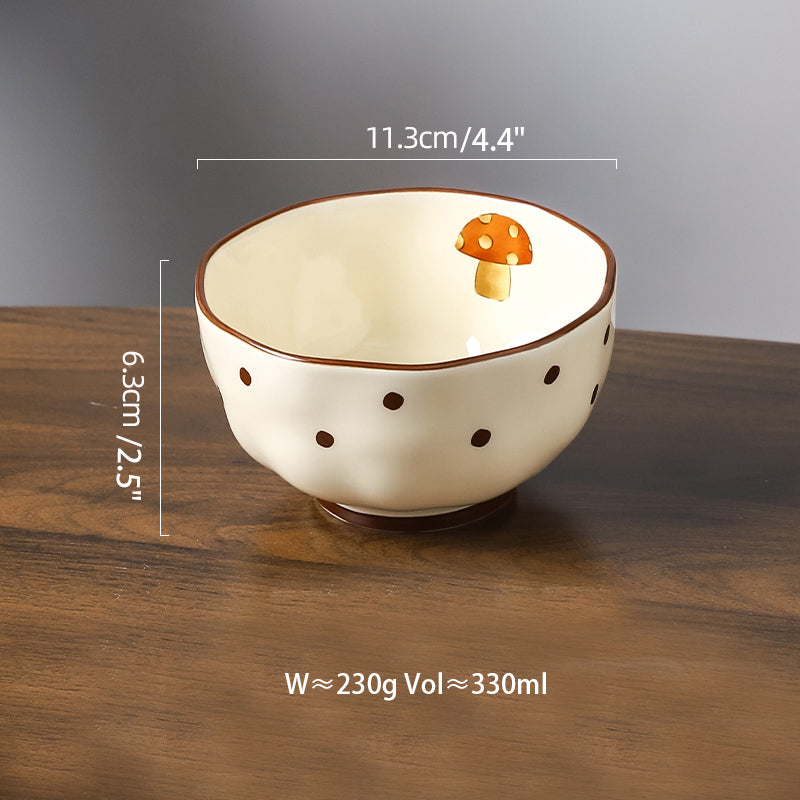 Original Adorable Ceramic Plates Bowls Set - PeauleyHome