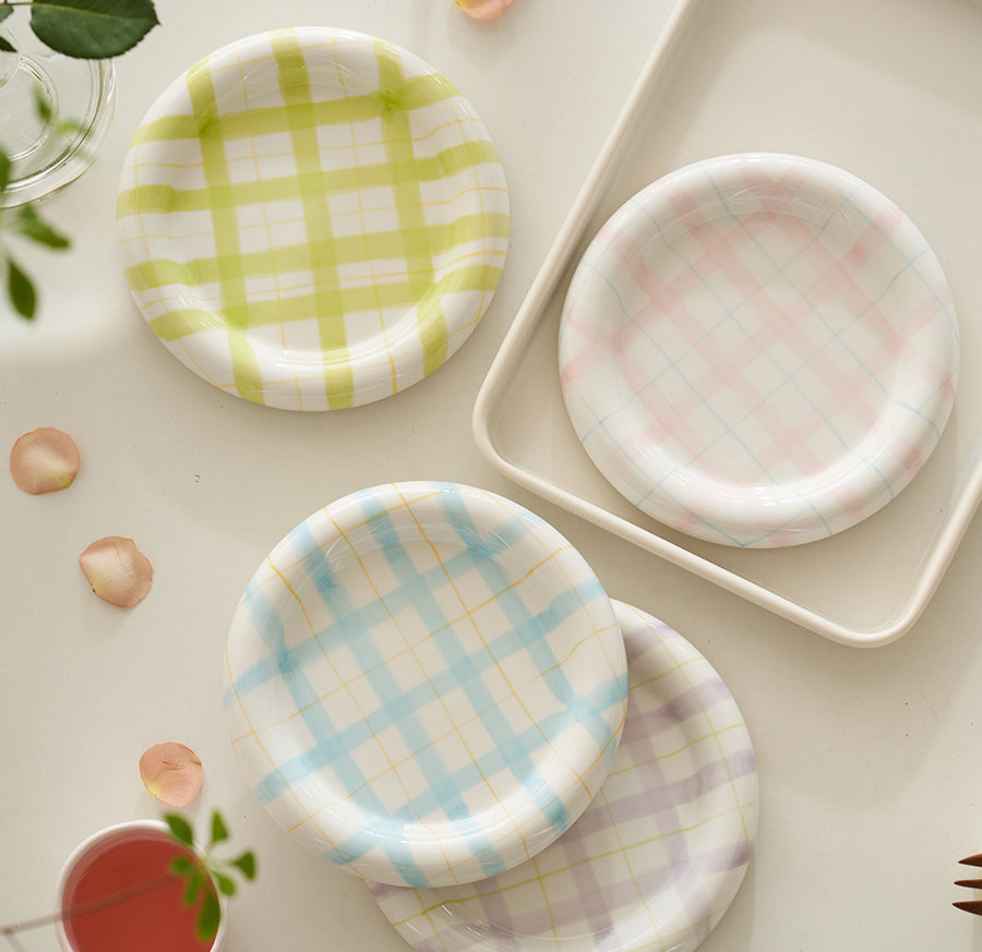 Adorable Ceramic Plates for Salad Fruits - PeauleyHome