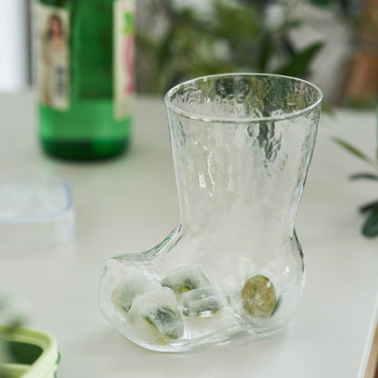 Boots-shaped Novel Glass for Juice or Wine