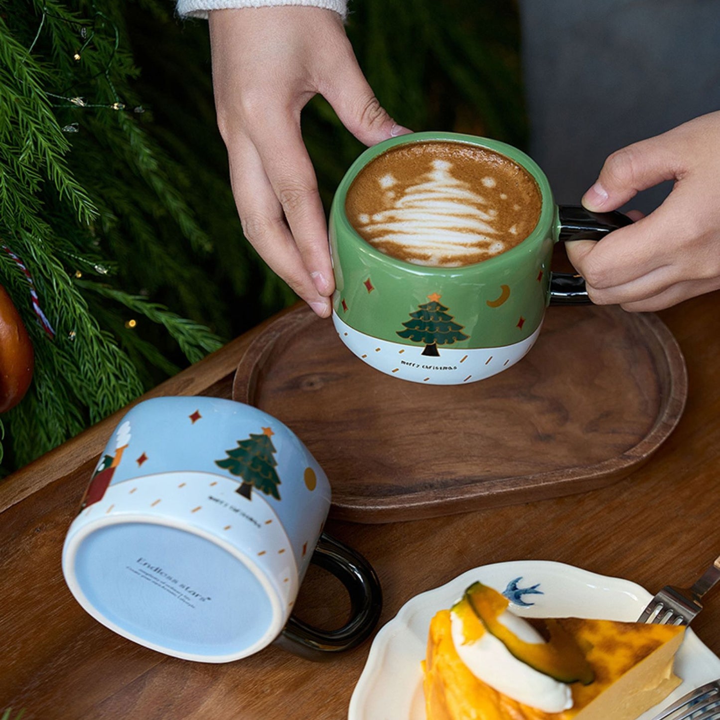 Original Christmas Gift Snowman Ceramic Mug