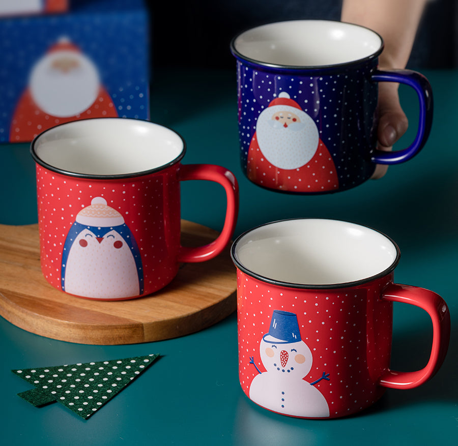 Christmas Series Ceramic Mug New Year Gifts