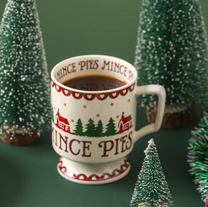 Christmas Series Ceramic Coffee Mug for Breakfast