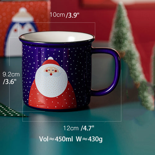 Christmas Series Ceramic Mug New Year Gifts