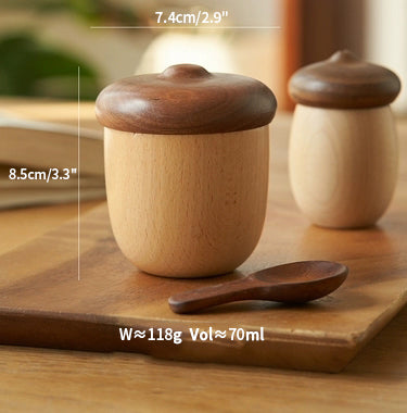 Original Walnut Toothpick Holder - PeauleyHome