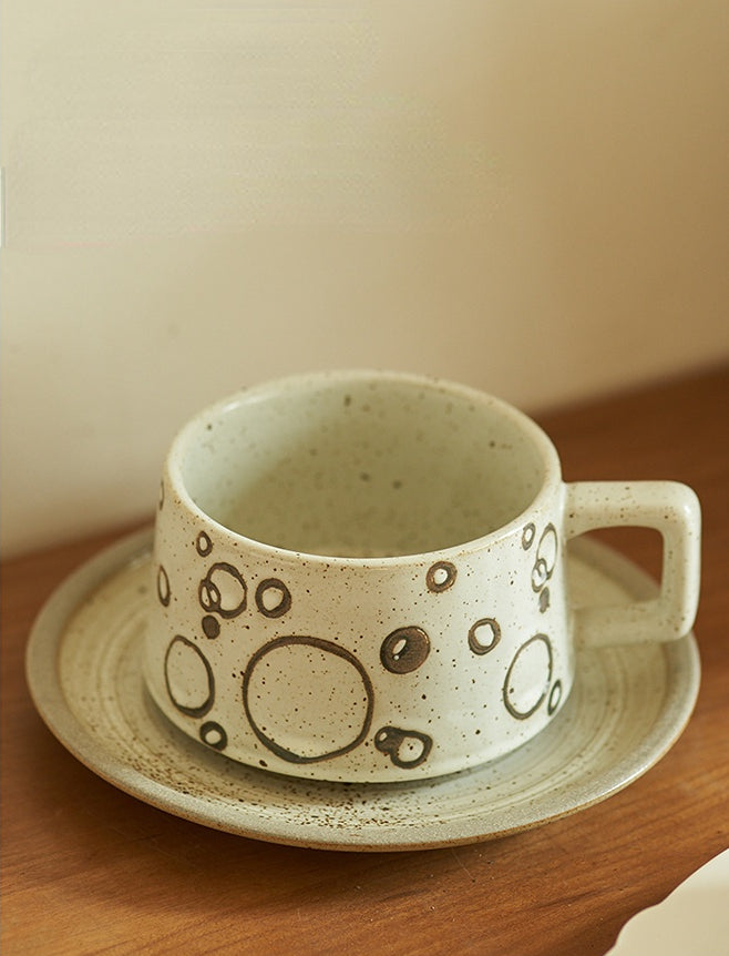 Vintage Ceramic Coffee Mugs for Home and Office - PeauleyHome