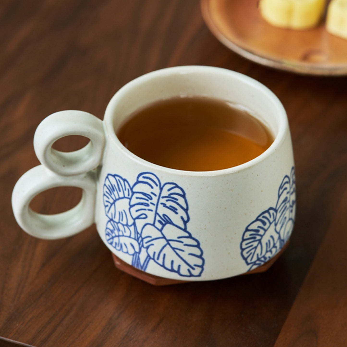 Vintage Ceramic Coffee Mug for Afternoon Tea