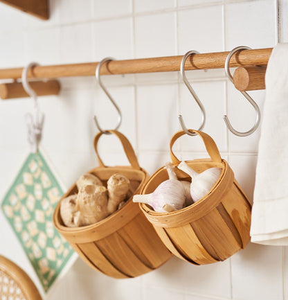 Japanese Style Bamboo Baskets - PeauleyHome