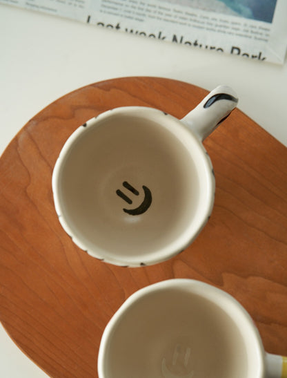 Handmade Ceramic Goblets Coffee Mugs - PeauleyHome