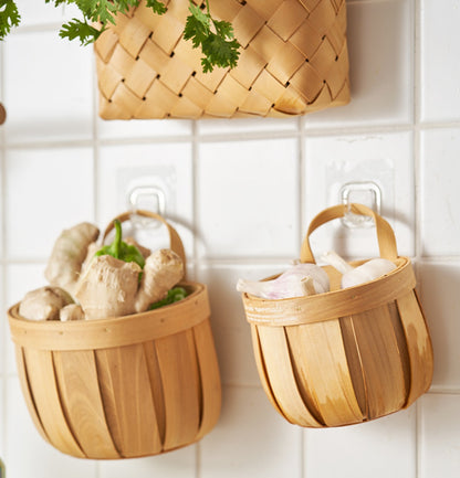 Japanese Style Bamboo Baskets - PeauleyHome