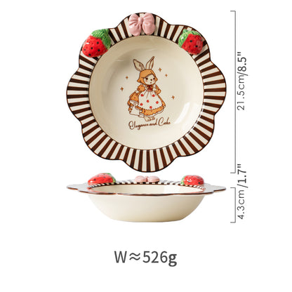 Adorable Ceramic Plates Bowls Set for Home