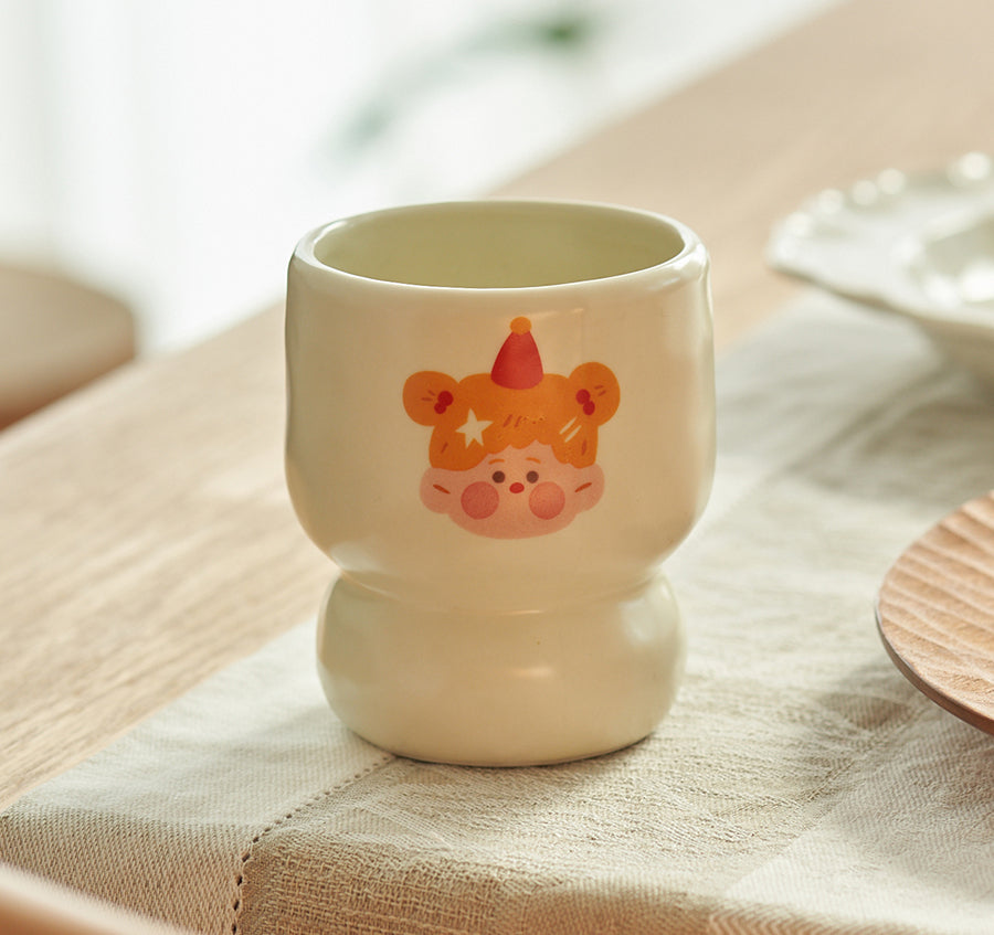 Original Cartoon Handmade Ceramic Cup Mug - PeauleyHome