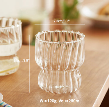 Exquisite Japanese Style Glass Wine Cups - PeauleyHome