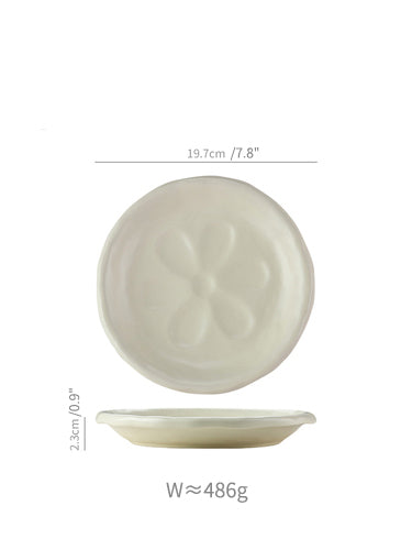 Lovely Delicate Ceramic Rice Bowls Plates Spoons