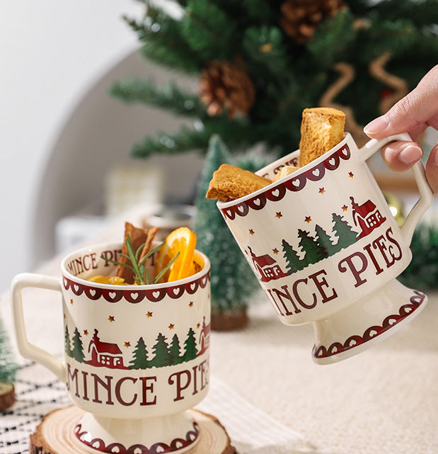 Christmas Series Ceramic Coffee Mug for Breakfast