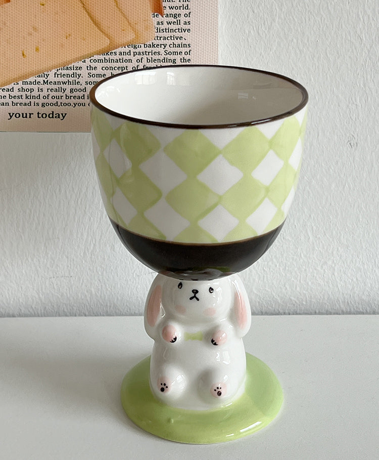 Novelty Bunny Cup Lovely Ceramic Mug Goblet Ideal Gifts - PeauleyHome