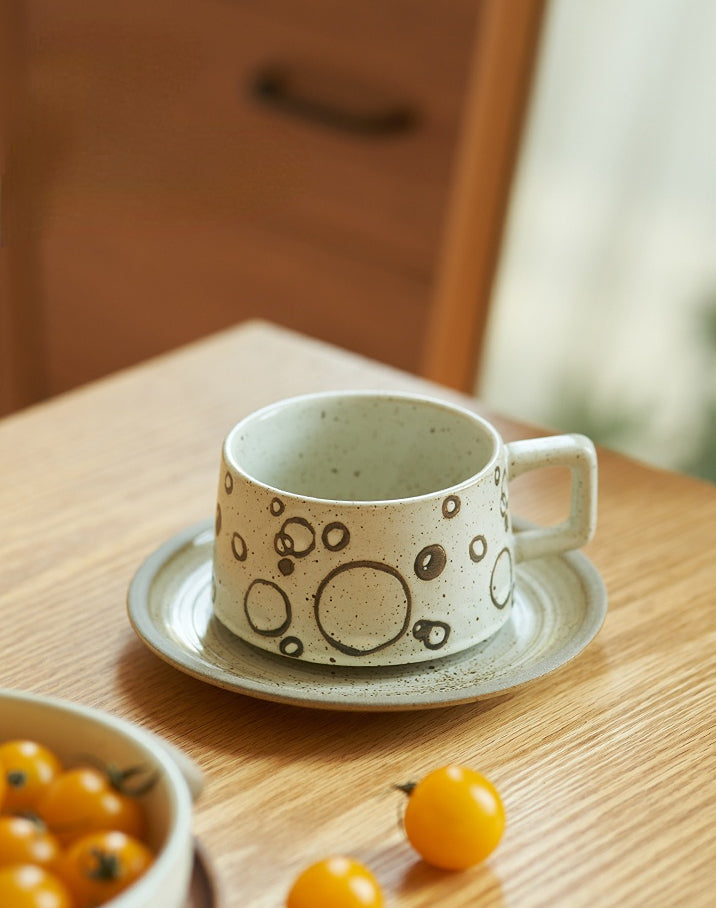 Vintage Ceramic Coffee Mugs for Home and Office - PeauleyHome