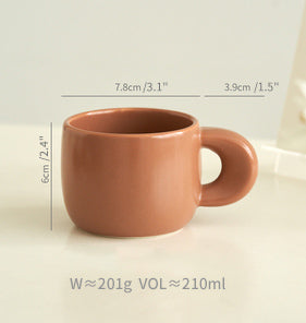 Nordic Simple Ceramic Mug for Home Office - PeauleyHome