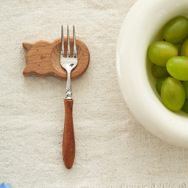 Wooden Tray for Chopsticks or Cutlery