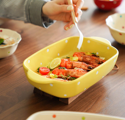 Ceramic Bowl for Salad Fruit Breakfast - PeauleyHome