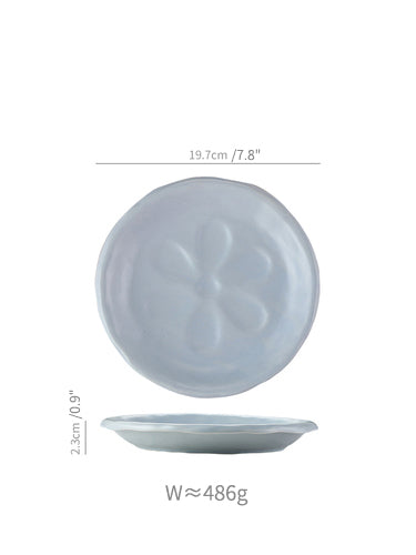 Lovely Delicate Ceramic Rice Bowls Plates Spoons