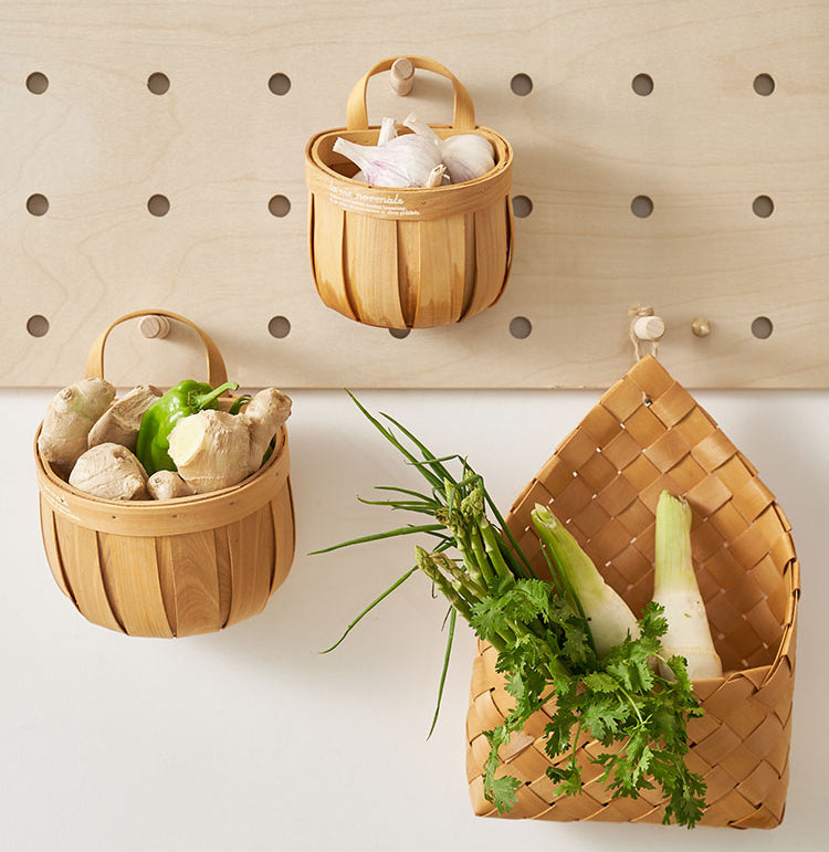 Japanese Style Bamboo Baskets - PeauleyHome