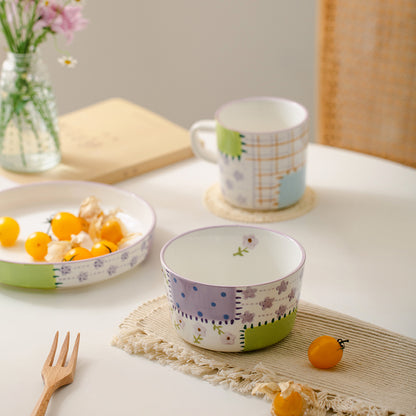 Delicate Ceramic Tablewares Bowl Plate Mug