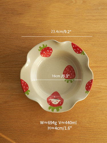 Cute Cartoon Divided Fruit Plates Bowls - PeauleyHome