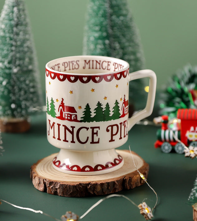 Christmas Series Ceramic Coffee Mug for Breakfast