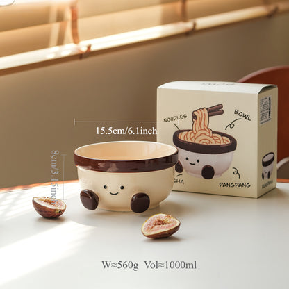 Cute Underglazed Ceramic Cup Bowl Plate