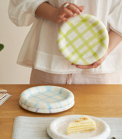 Adorable Ceramic Plates for Salad Fruits - PeauleyHome