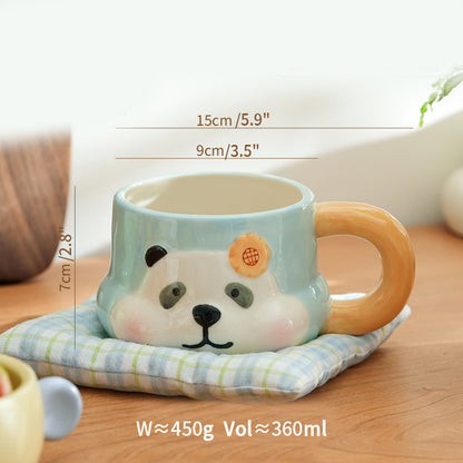 Cartoon Animals Ceramic Cute Coffee Mug