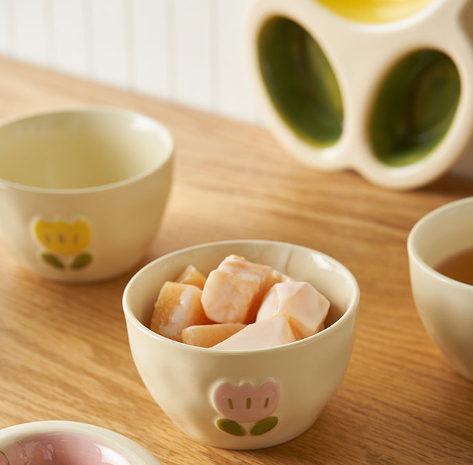 Adorable Ceramic Rice Bowls Tablewares Set - PeauleyHome