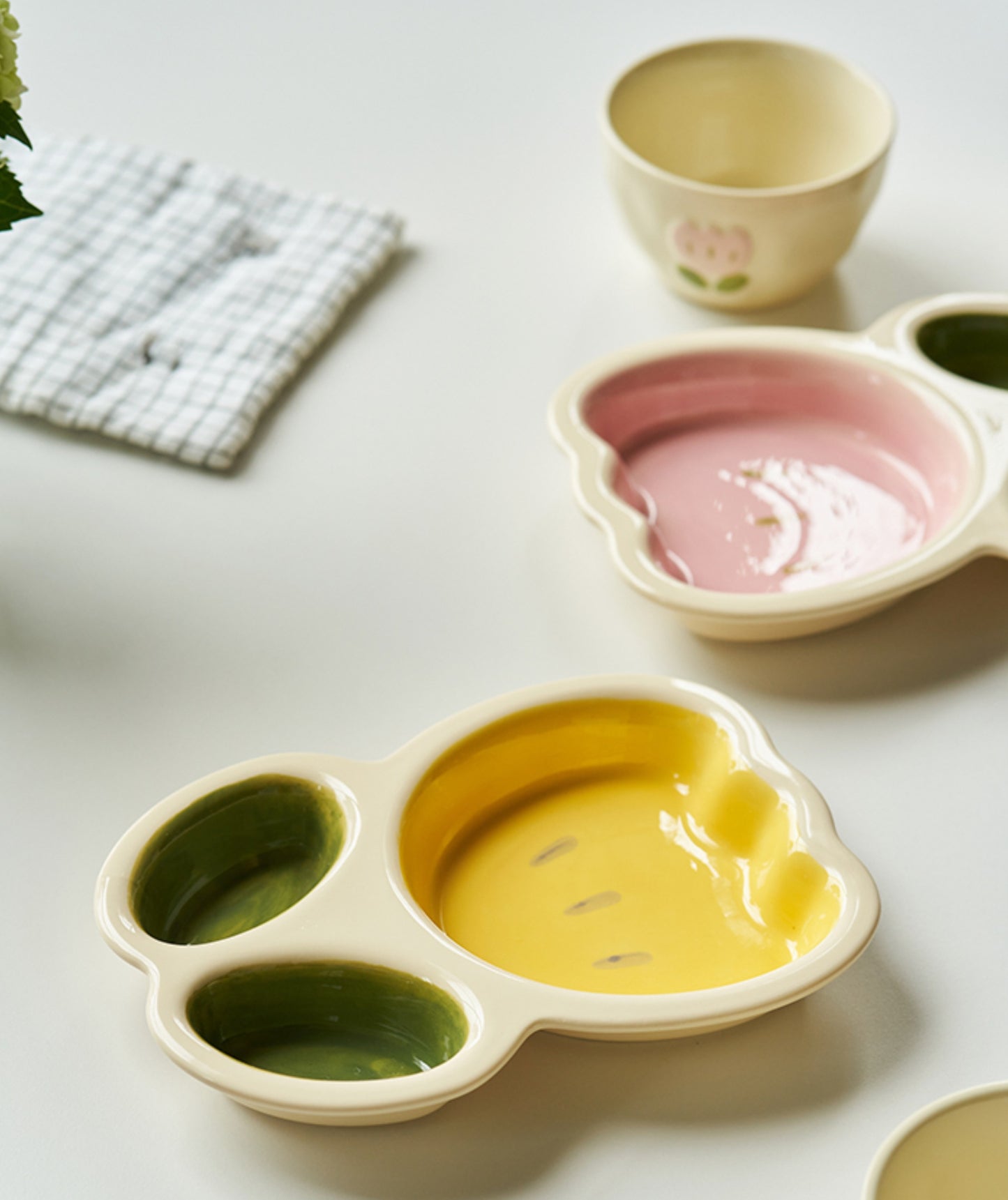 Adorable Ceramic Rice Bowls Tablewares Set - PeauleyHome