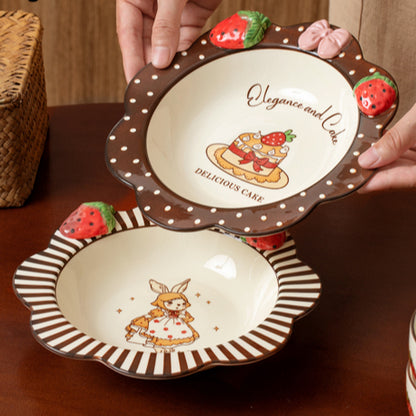 Adorable Ceramic Plates Bowls Set for Home