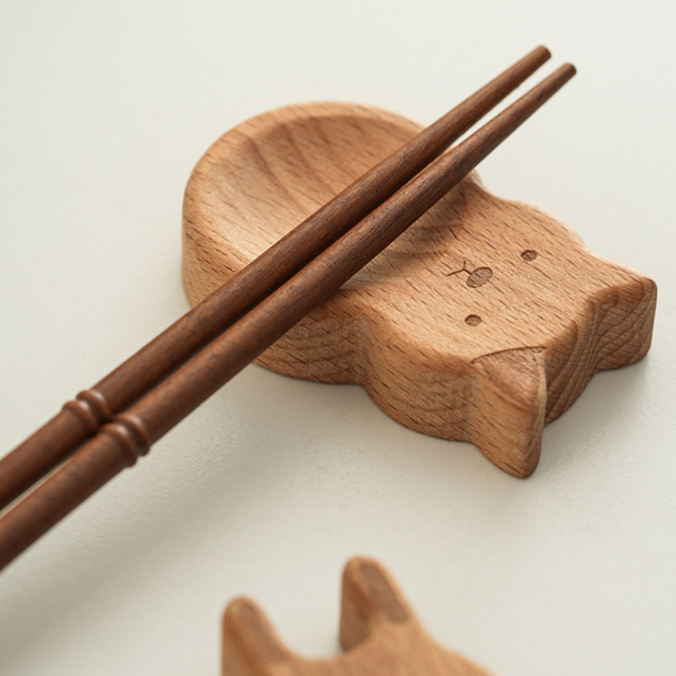 Wooden Tray for Chopsticks or Cutlery