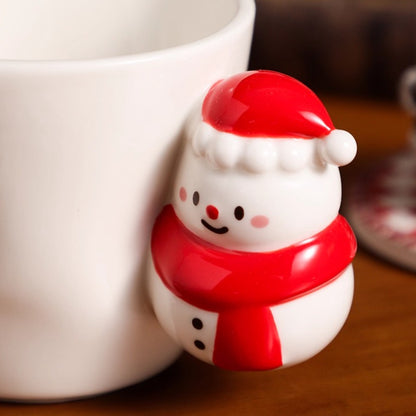 Adorable Christmas Ceramic Mug Coffee Cup Gift